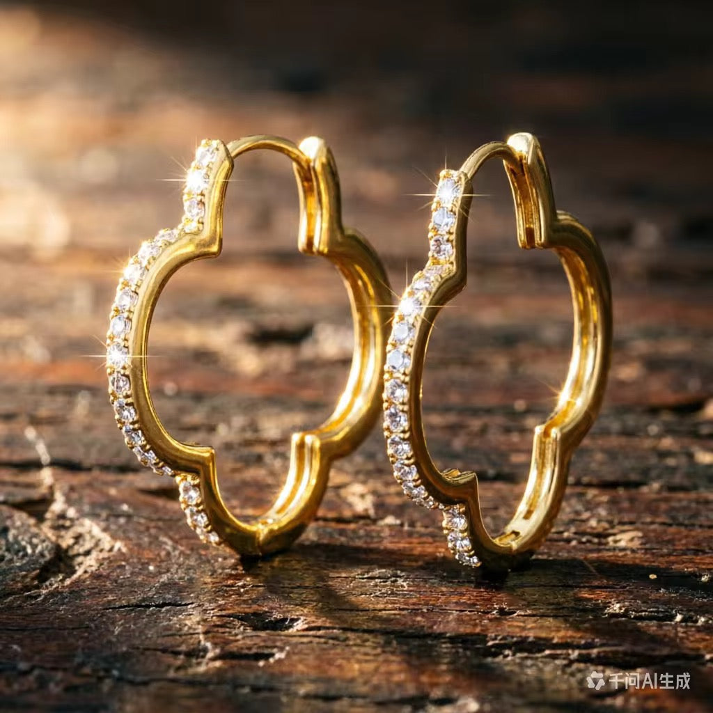 Boucles d’Oreilles Veloria - AVÉLORA