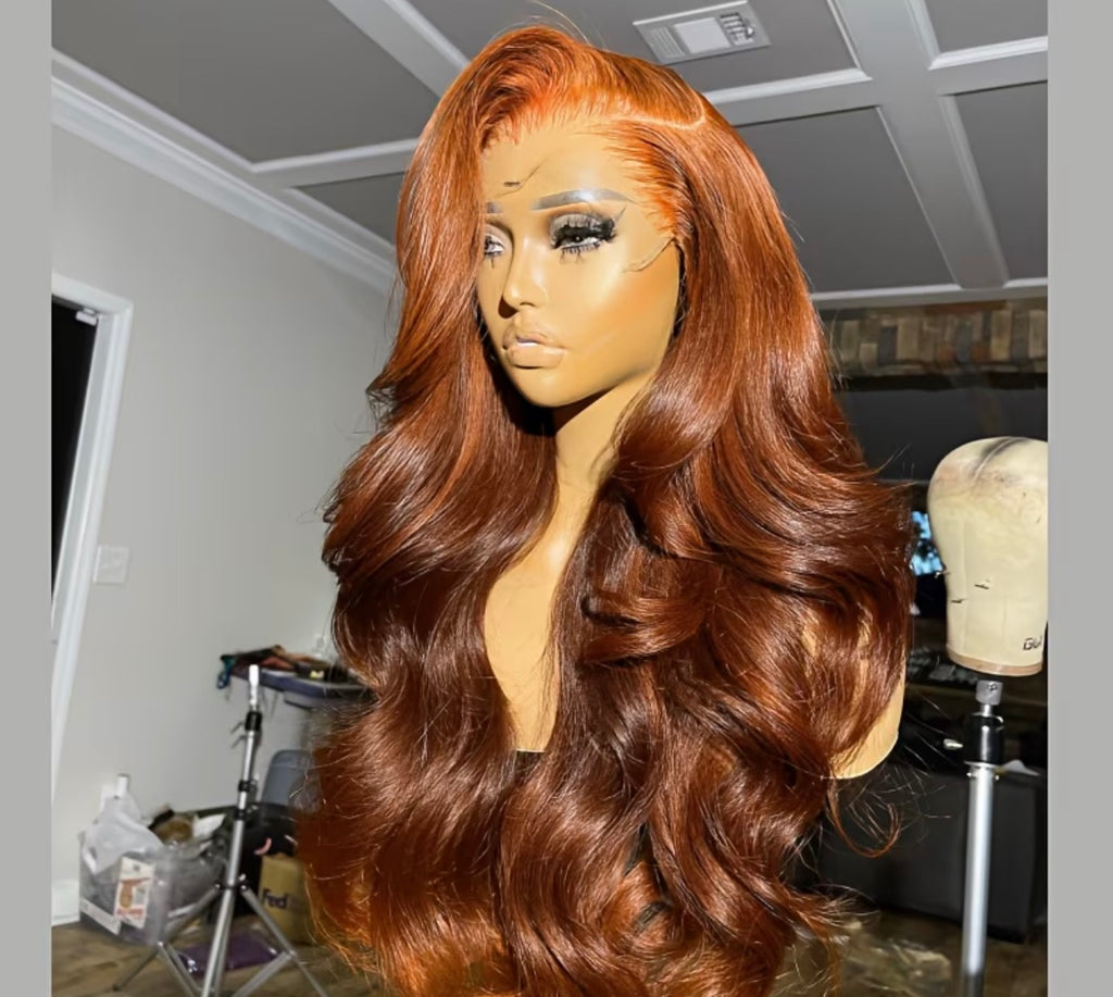 Perruque Ginger Wave HD