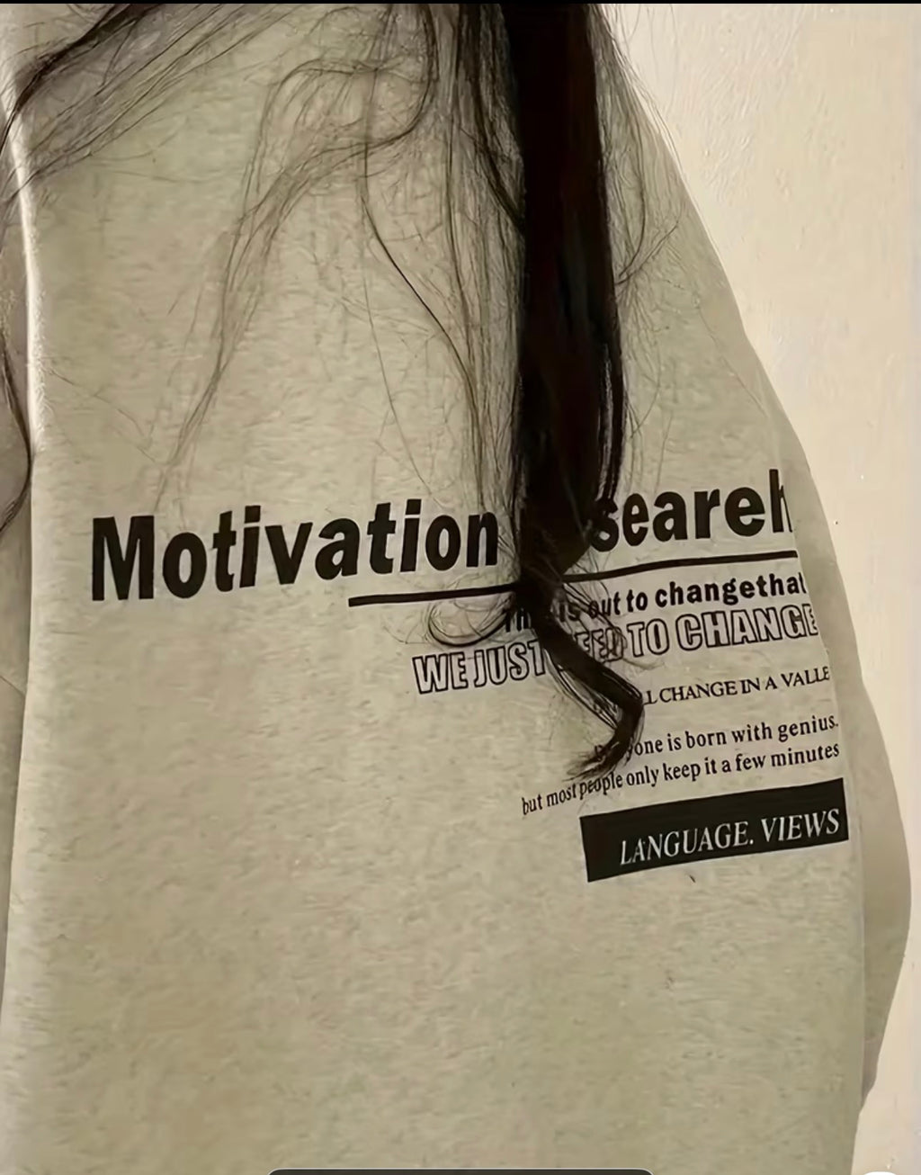 Sweat Douceur Letter