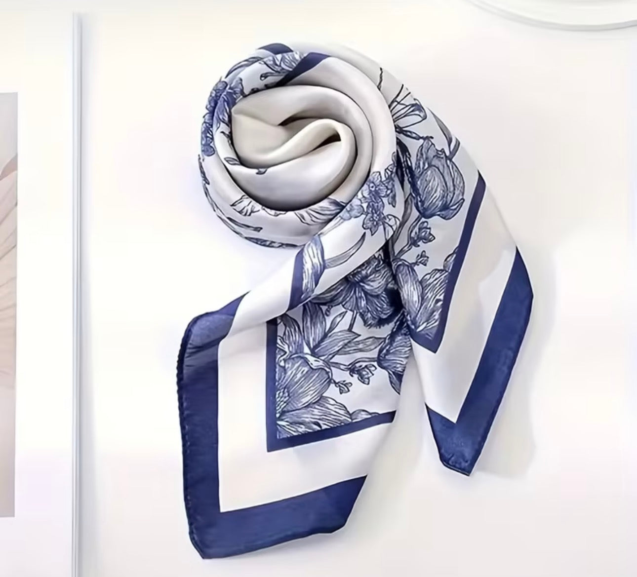 Foulard Fleurésia - AVÉLORA