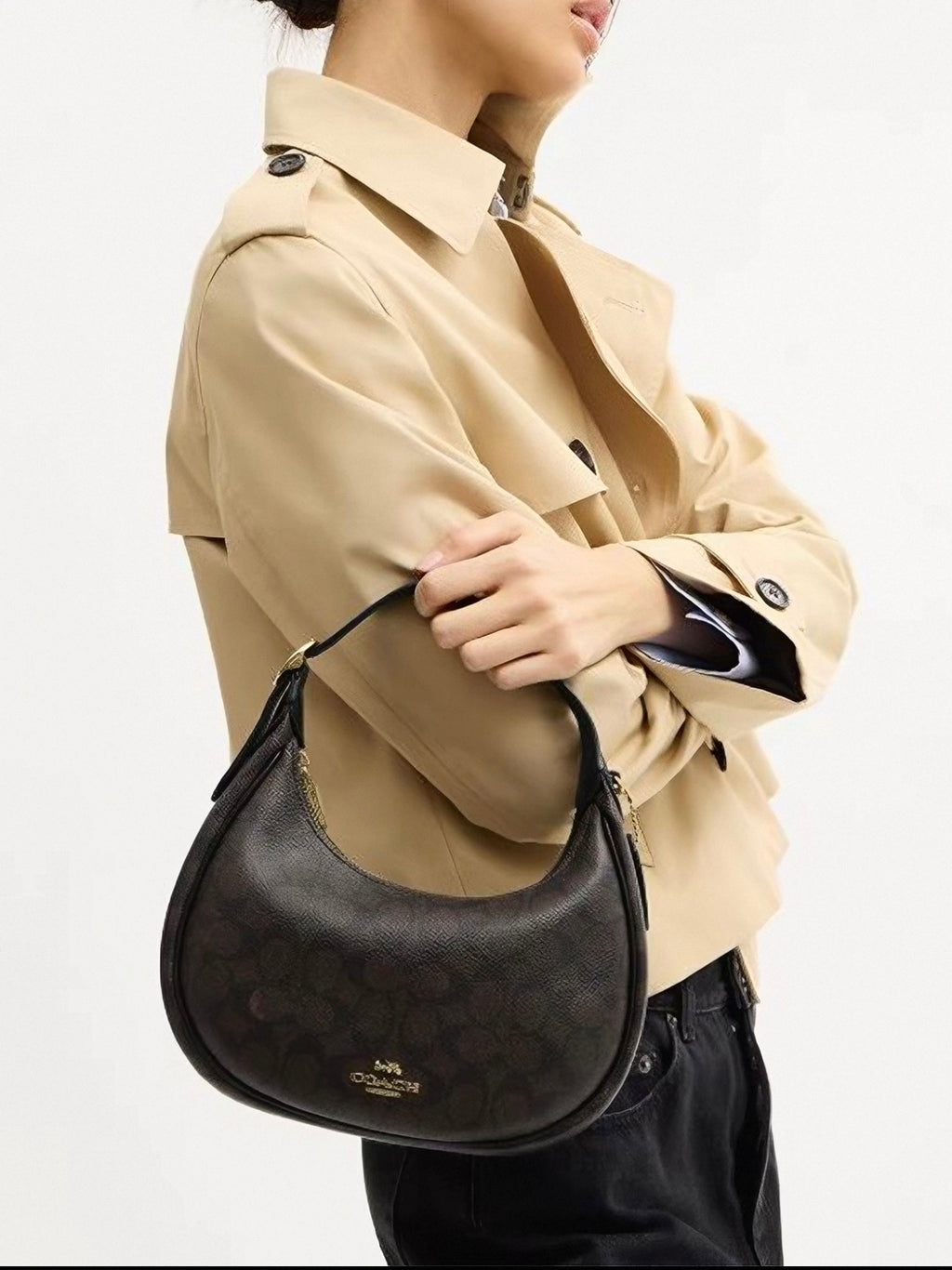 Sac Demi-Lune COACH Vintage