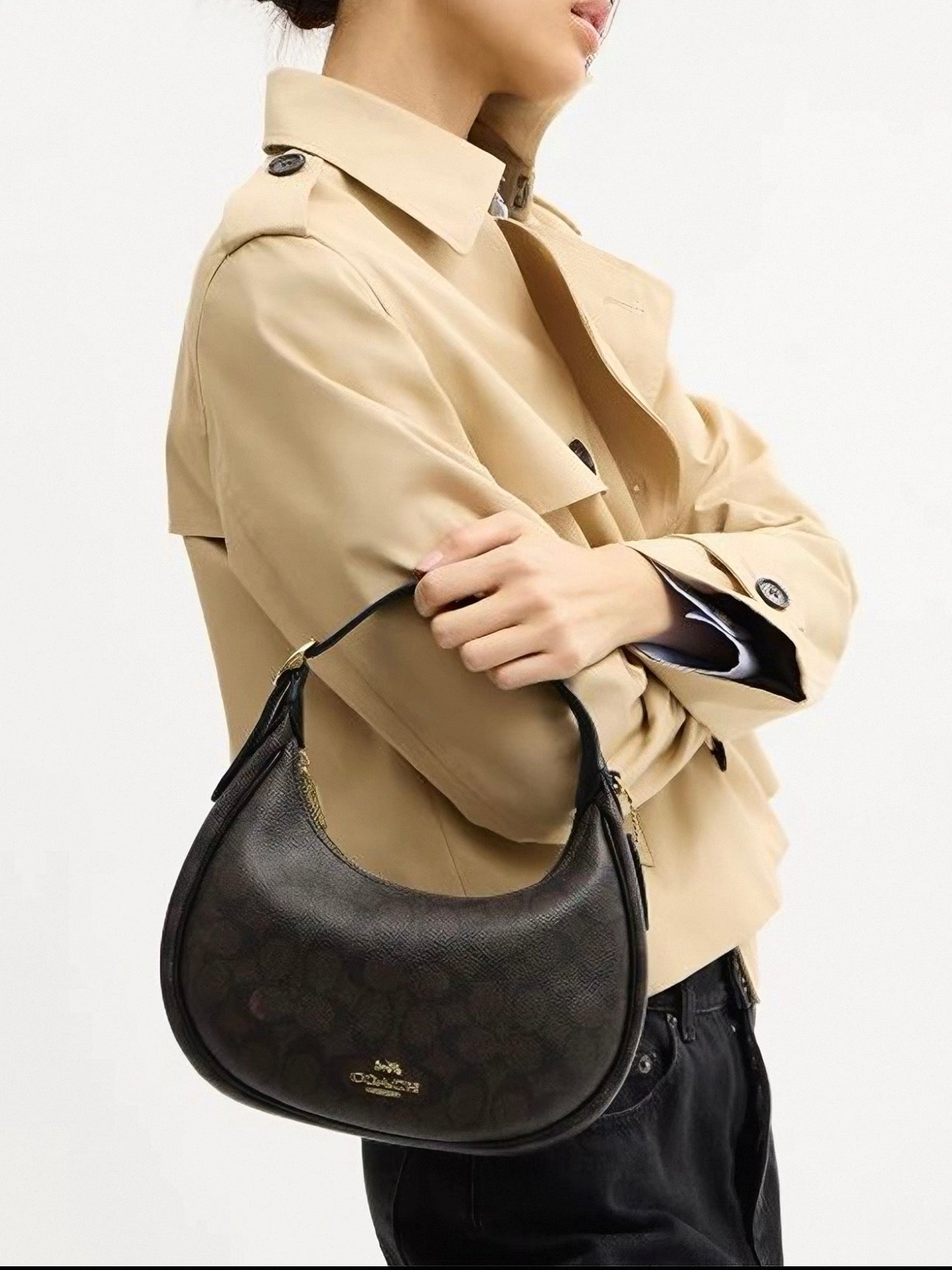 Sac Demi-Lune COACH Vintage