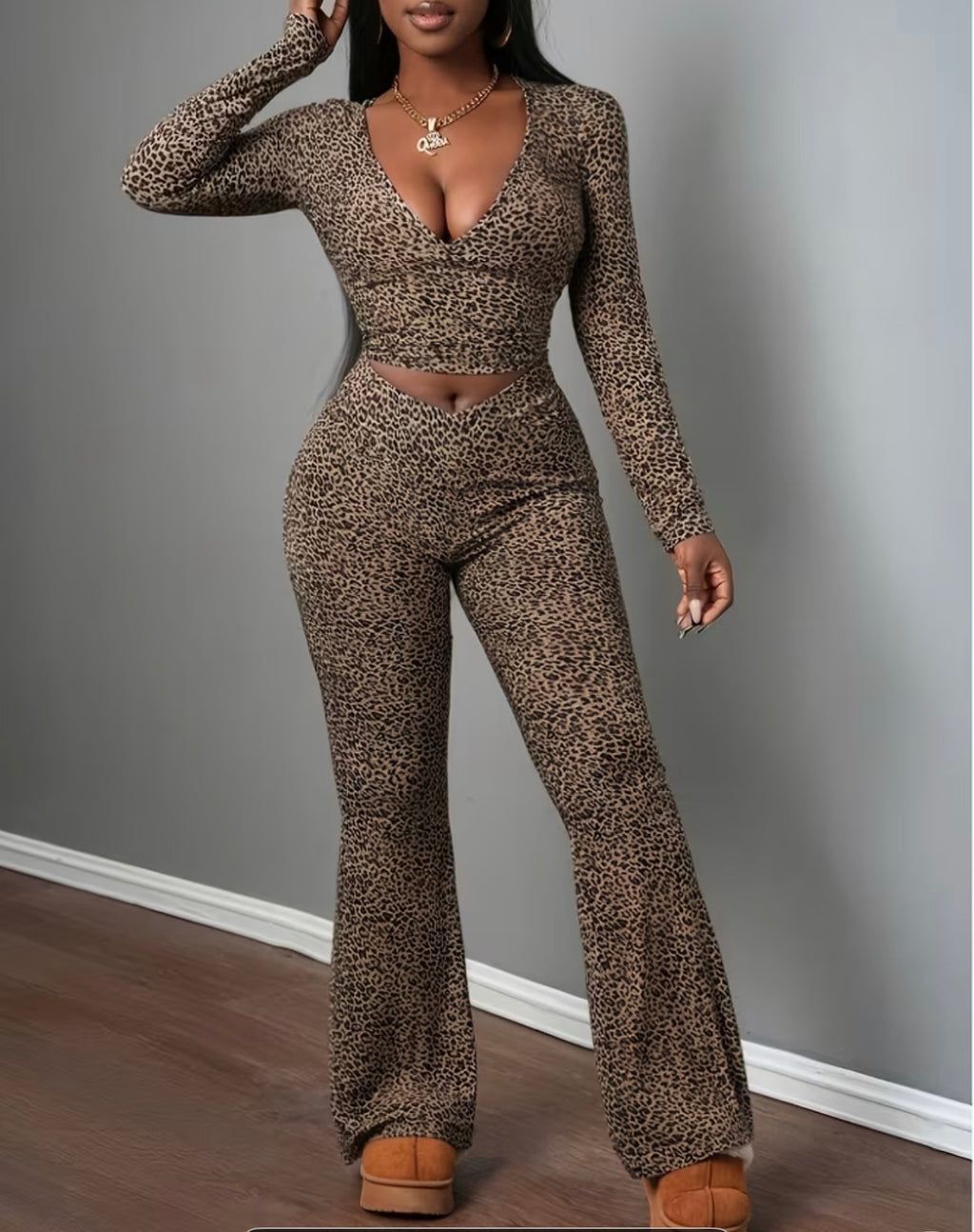 Ensemble Léopard Chic