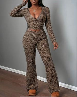 Ensemble Léopard Chic