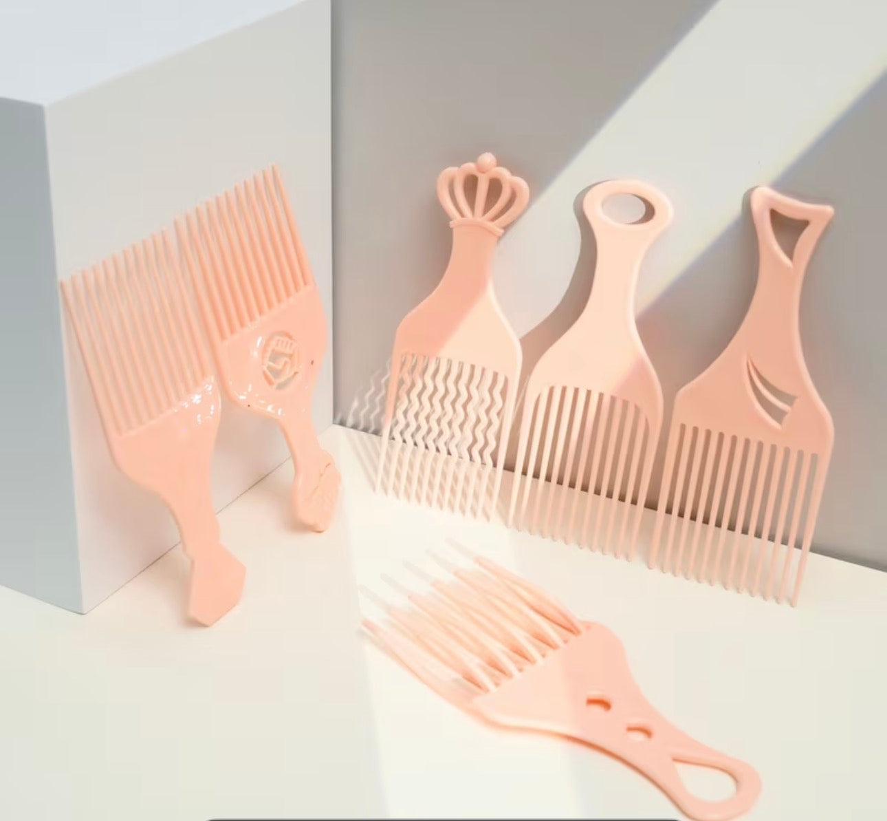 Lot Peignes Élégance Curl
