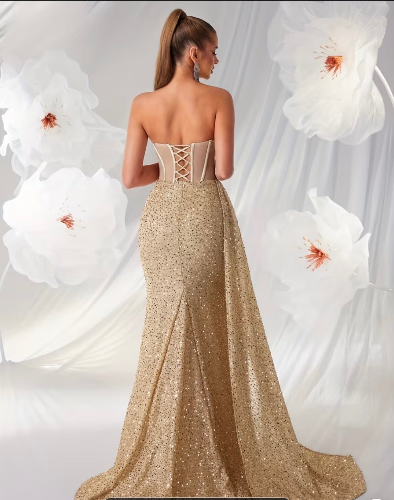 Robe Glamour Paillettes