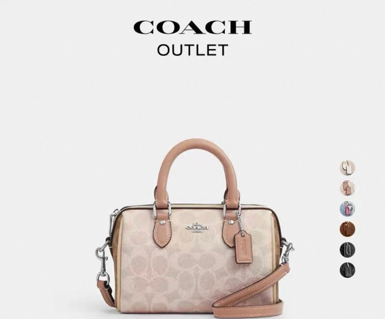 Sac COACH Boston Pillow Chic