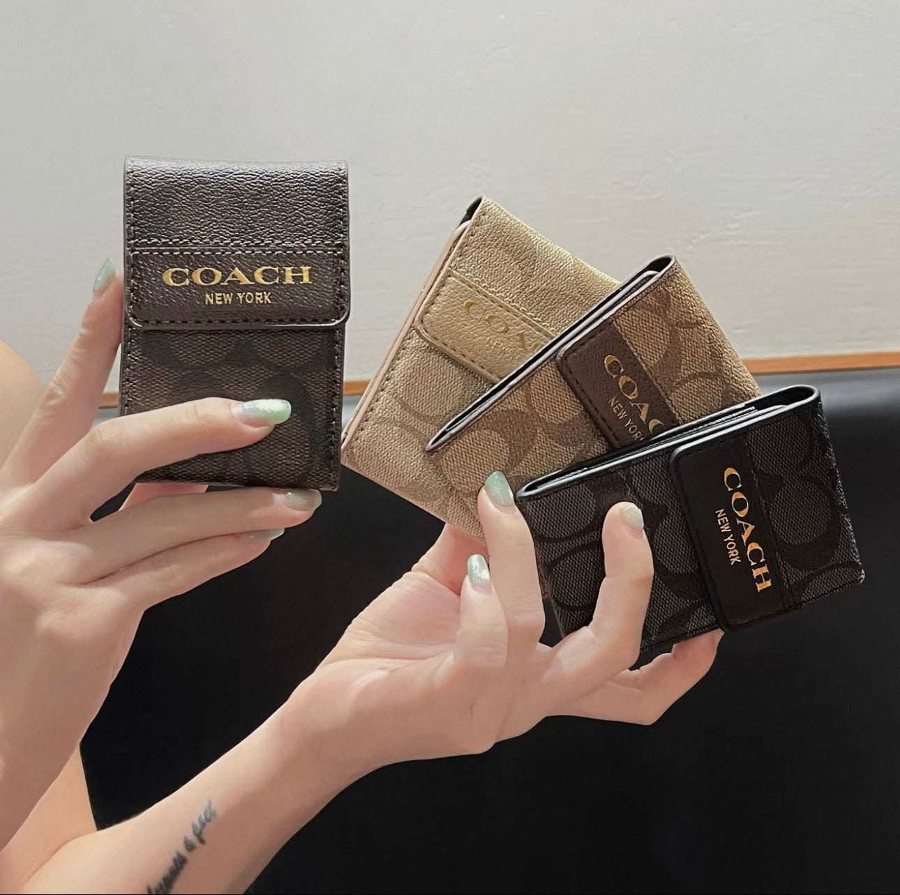 Porte-Cartes COACH Élégance