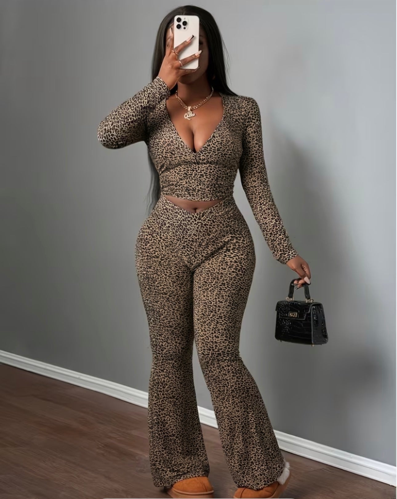 Ensemble Léopard Chic