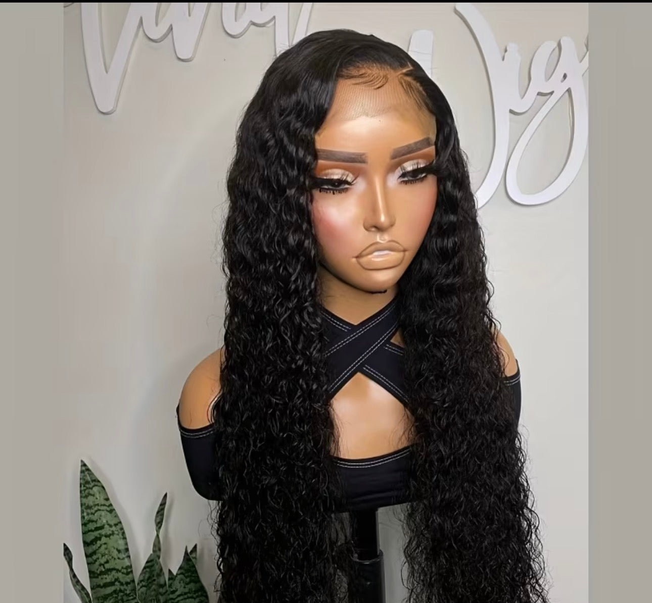 Perruque Deep Wave HD