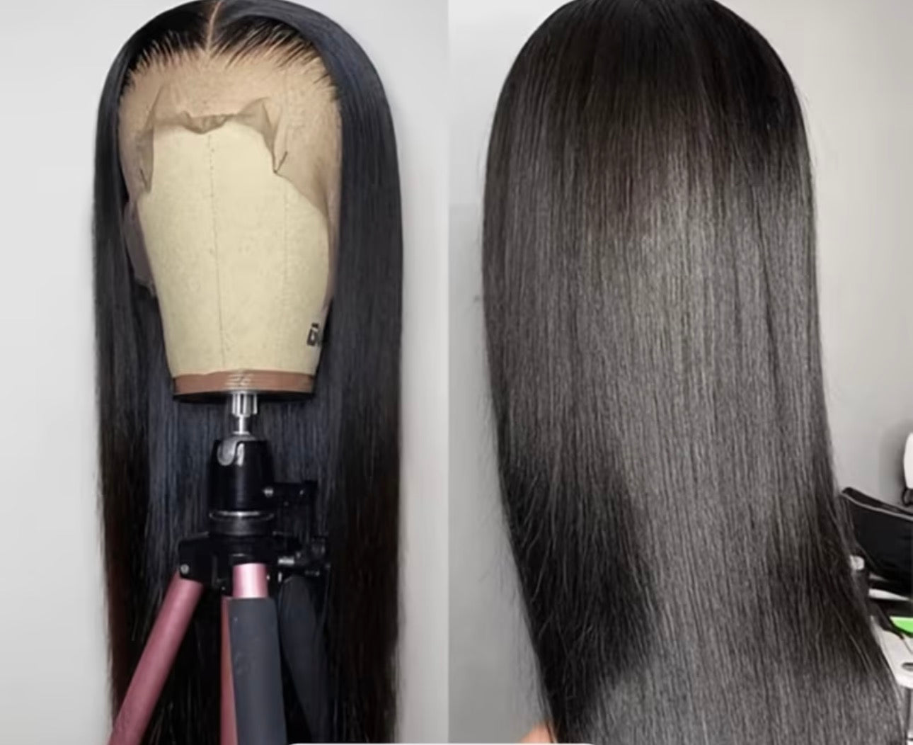 Perruque HD Straight Luxe