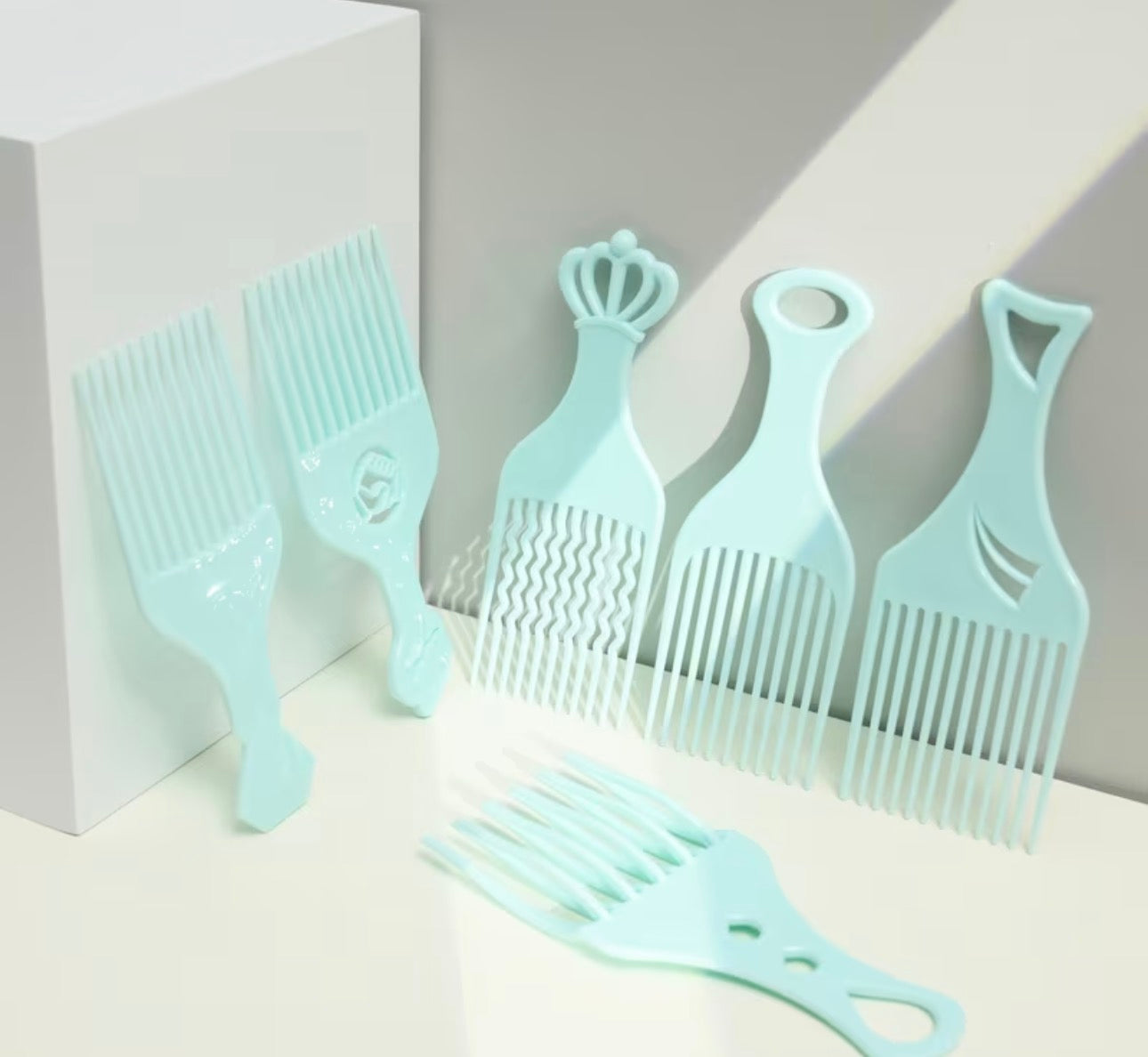 Lot Peignes Élégance Curl