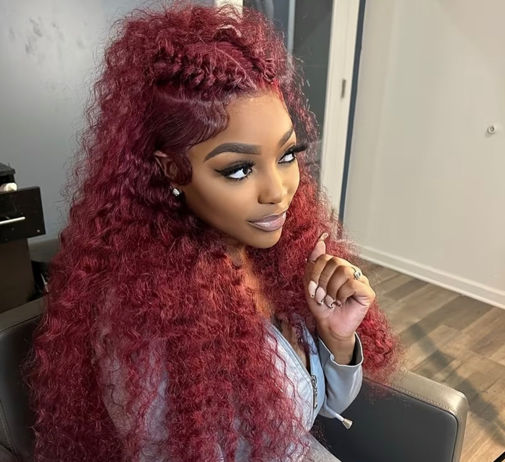 Perruque Burgundy Wave Luxe
