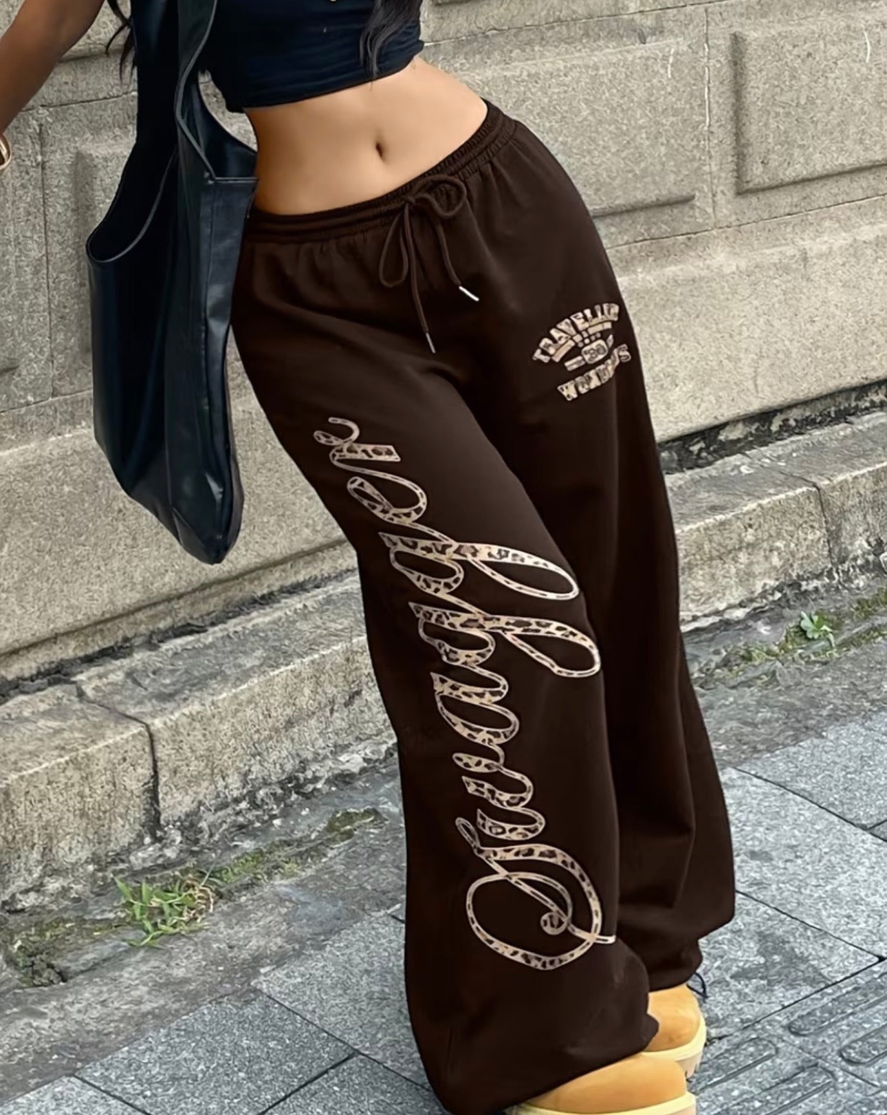 Pantalon Léopard Vintage