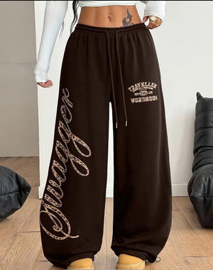 Pantalon Léopard Vintage