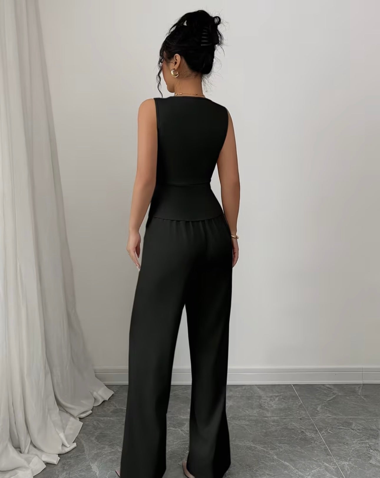 Ensemble Bureau Chic Sans Manches