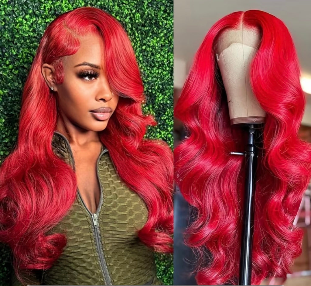 Perruque Red Wave Glam