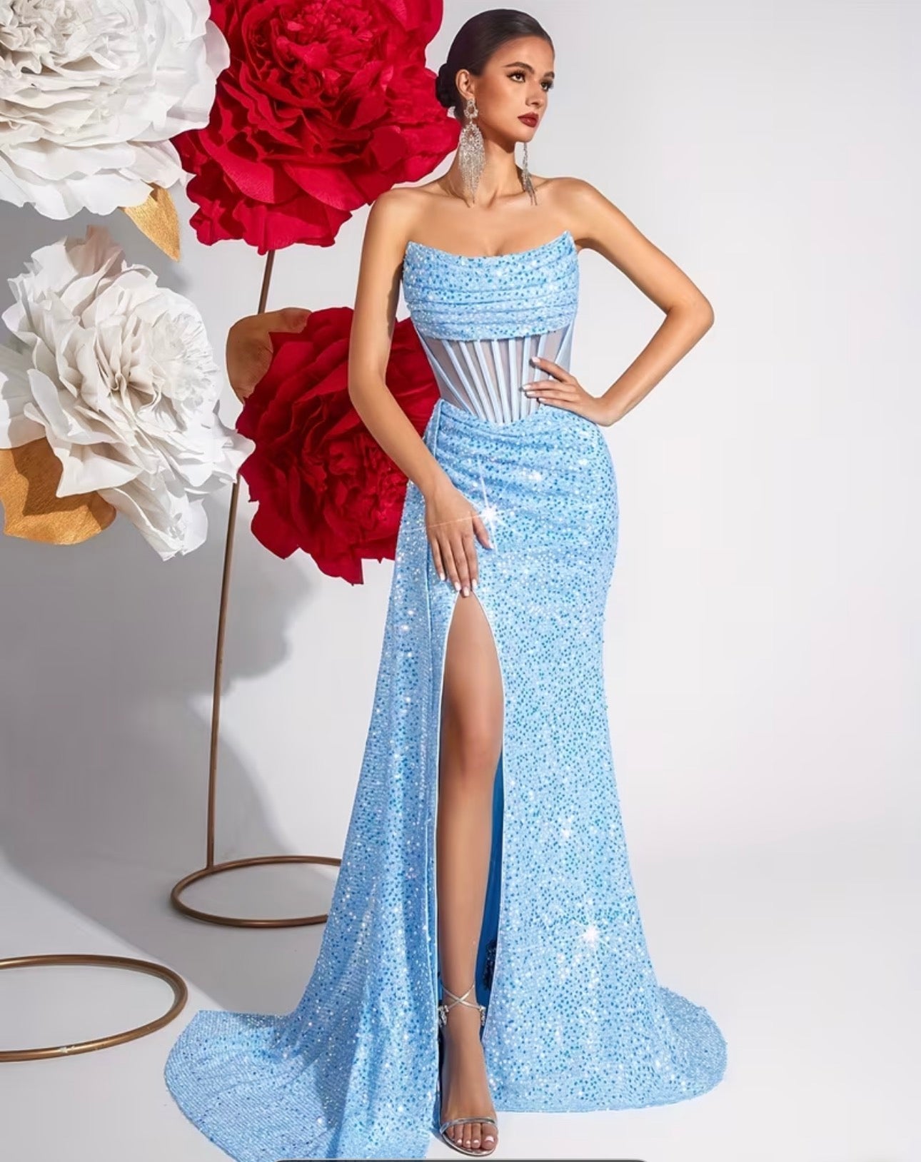 Robe Glamour Paillettes