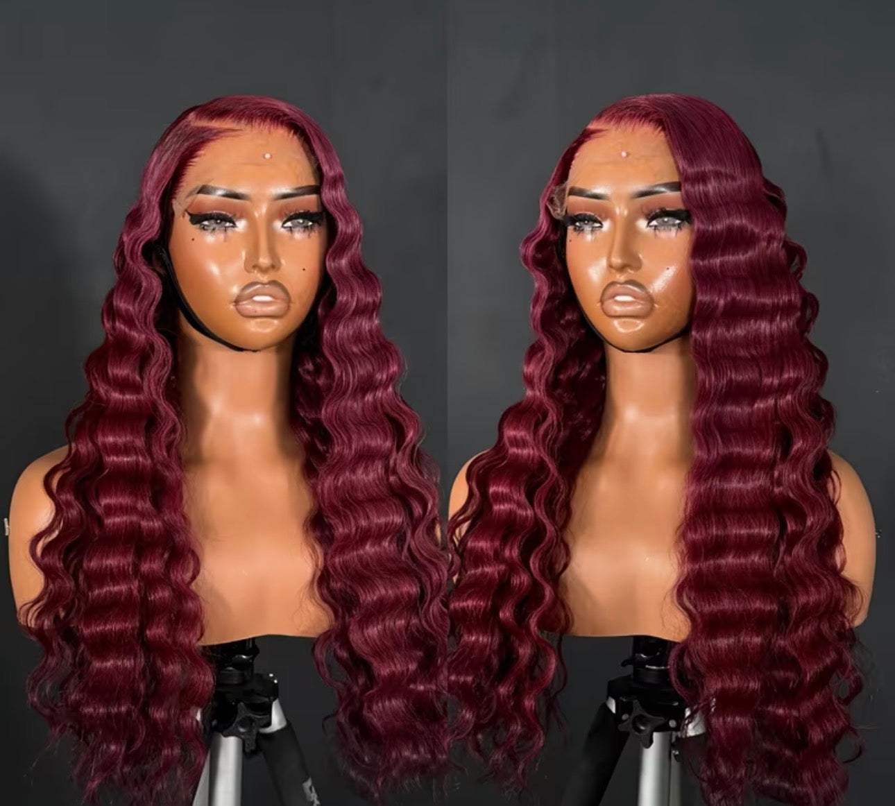 Perruque Burgundy Wave HD