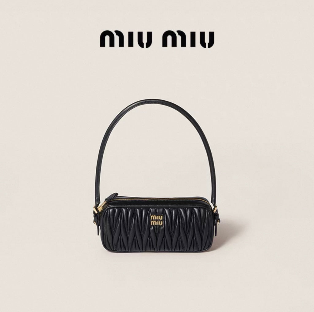 Sac Miu Miu Bowling Plissé Luxe