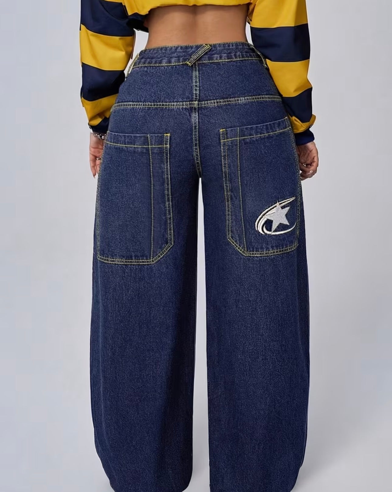 Pantalon Low Rise Y2K