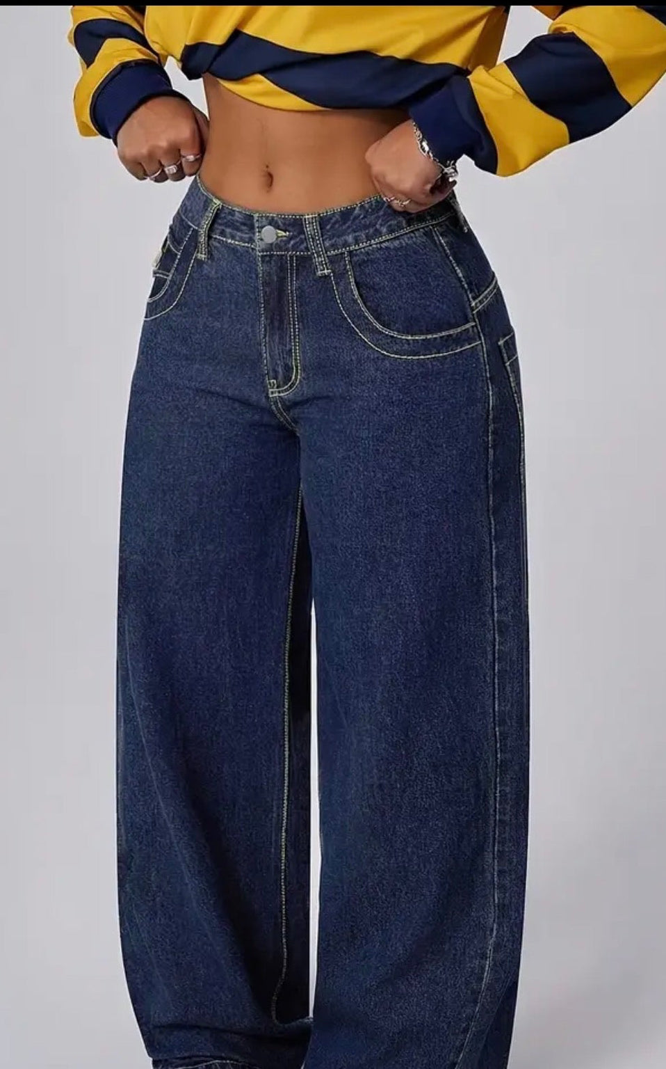 Pantalon Low Rise Y2K