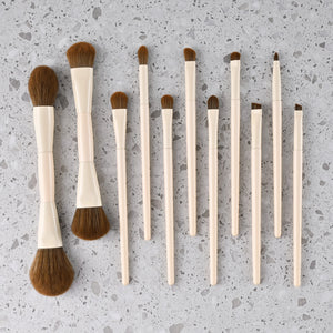 AVÉLORA Signature Beauty Brush Set - 11 pièces
