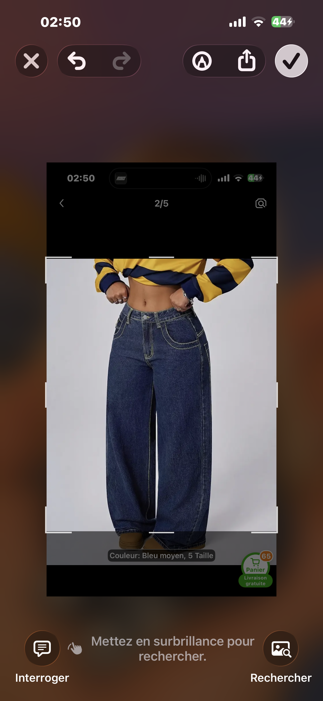 Pantalon Low Rise Y2K
