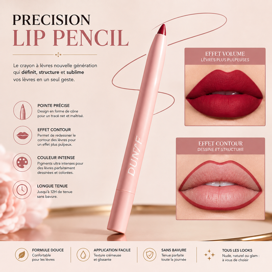 AVÉLORA Velvet Lip Define – Set de 6 Crayons à Lèvres