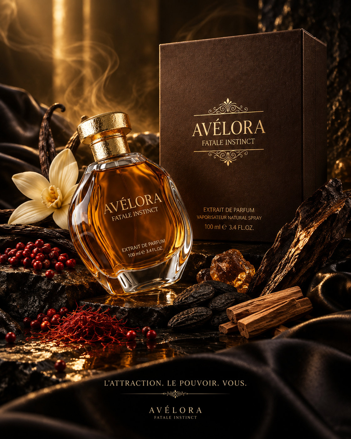 AVÉLORA Fatal Instinct — Extrait de Parfum 100 ml