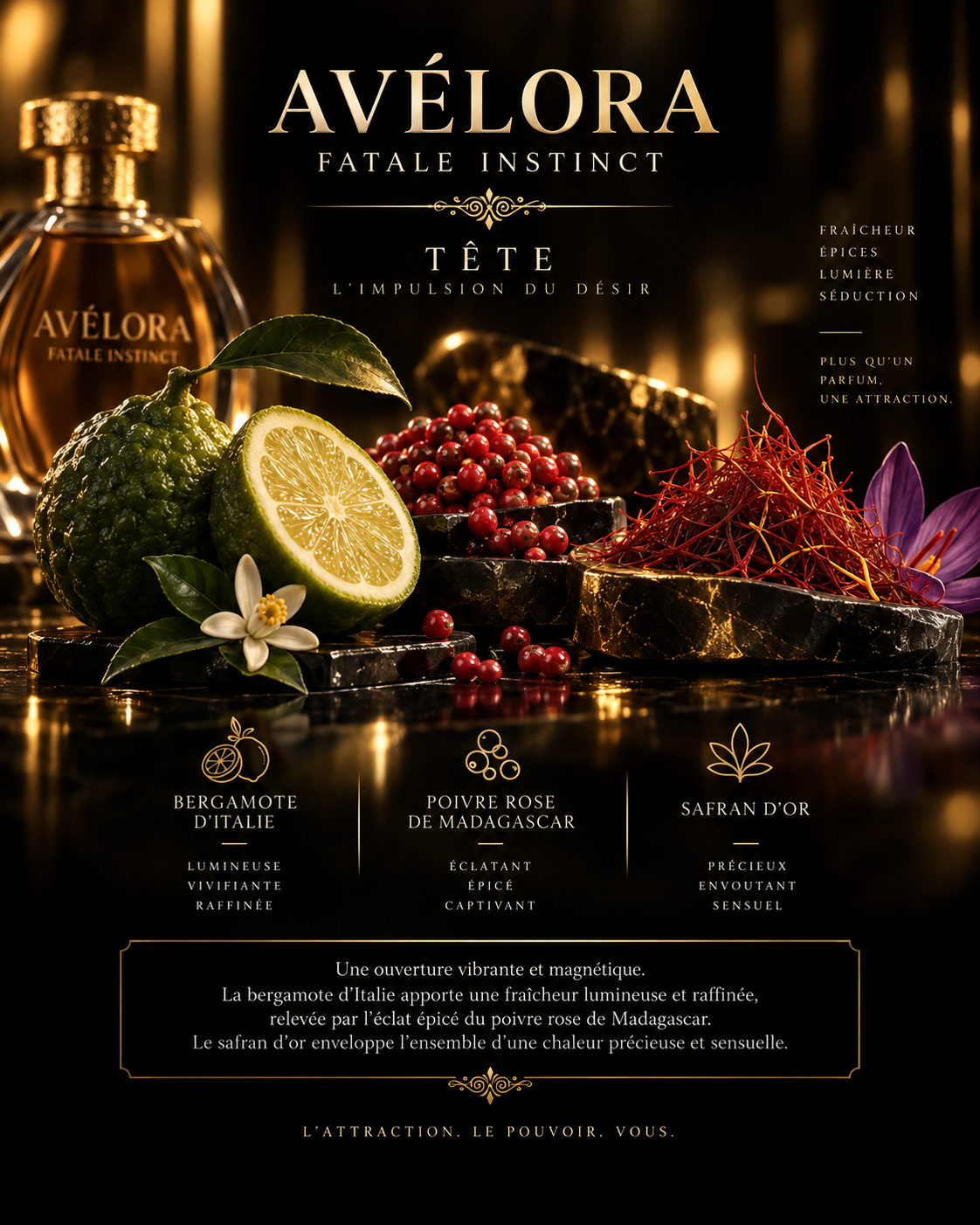 AVÉLORA Fatal Instinct — Extrait de Parfum 100 ml