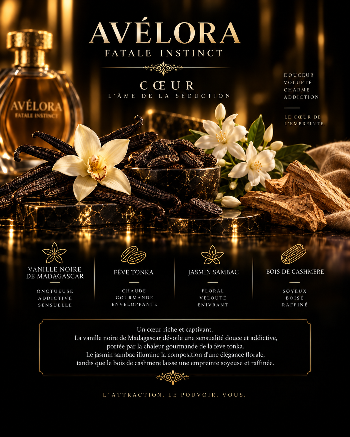 AVÉLORA Fatal Instinct — Extrait de Parfum 100 ml