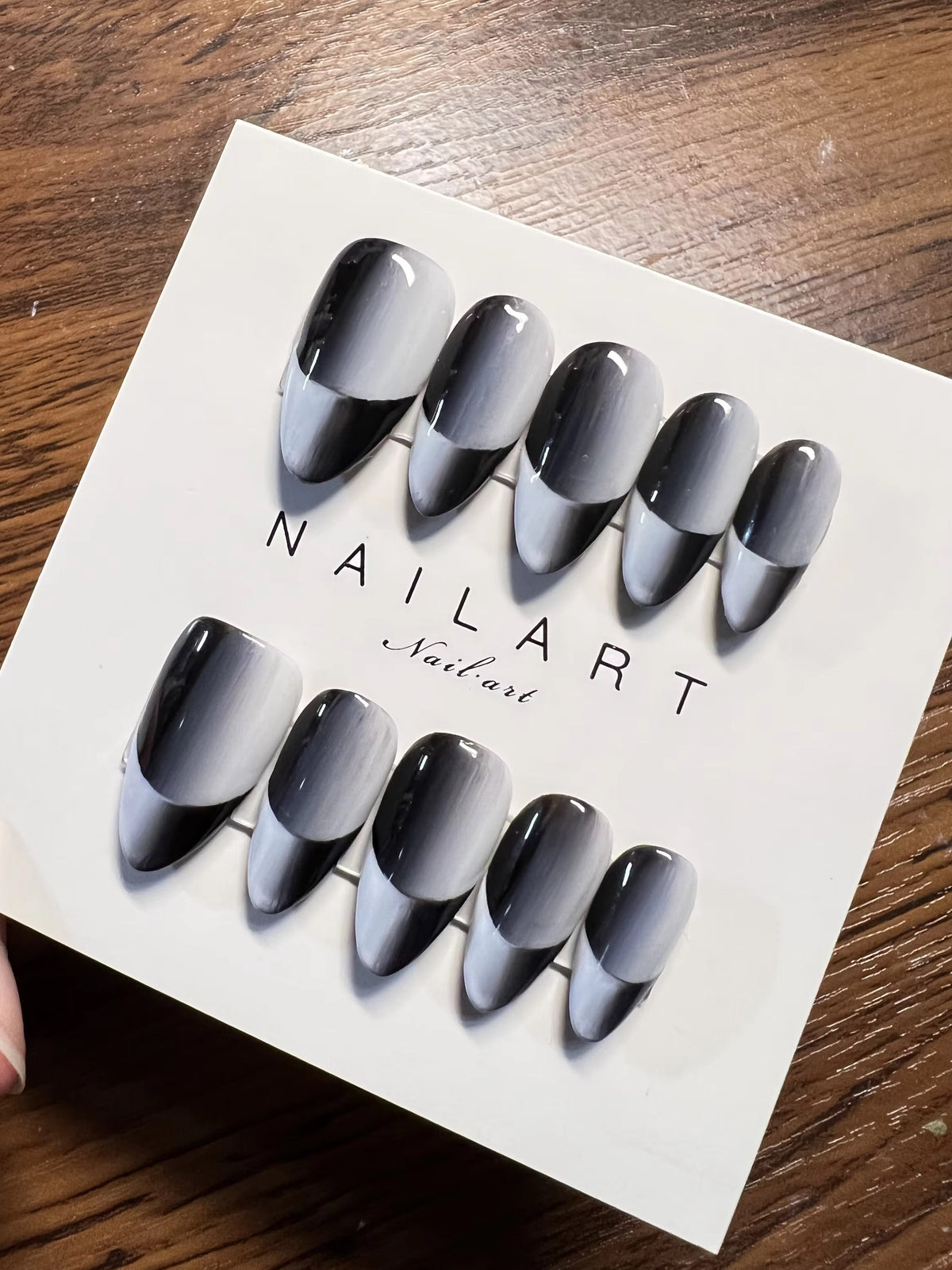 Lots de 10 Press-On Nails – Faits main avec soin