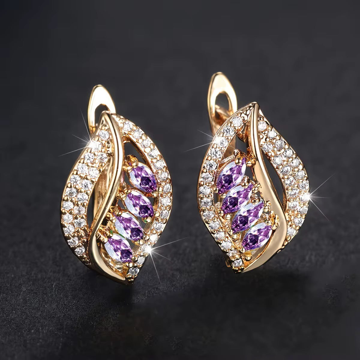 Boucles d’Oreilles Rosalia – AVÉLORA