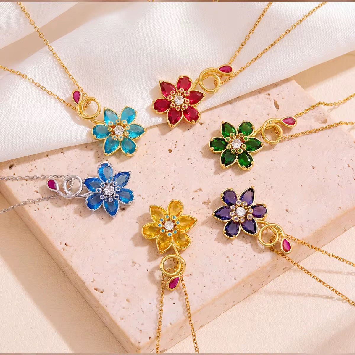 Collier Flora Nova – AVÉLORA