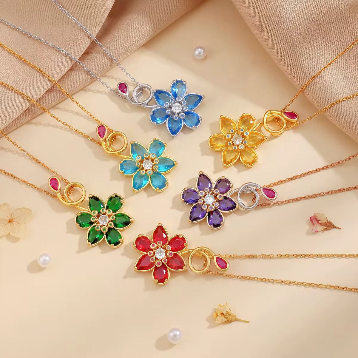 Collier Flora Nova – AVÉLORA