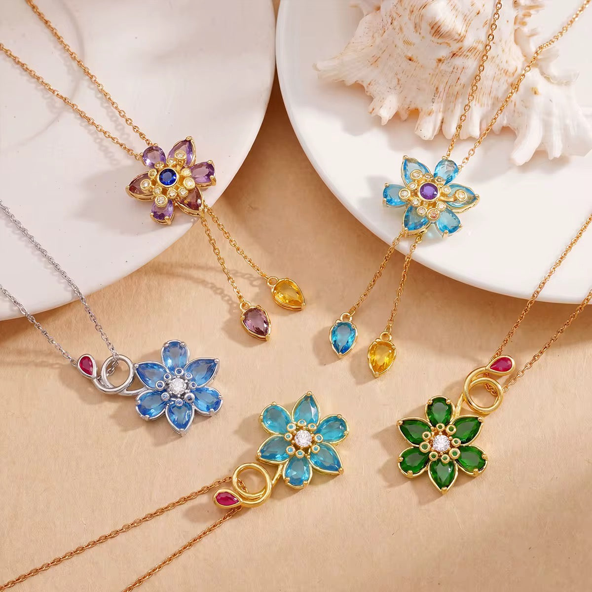 Collier Flora Nova – AVÉLORA