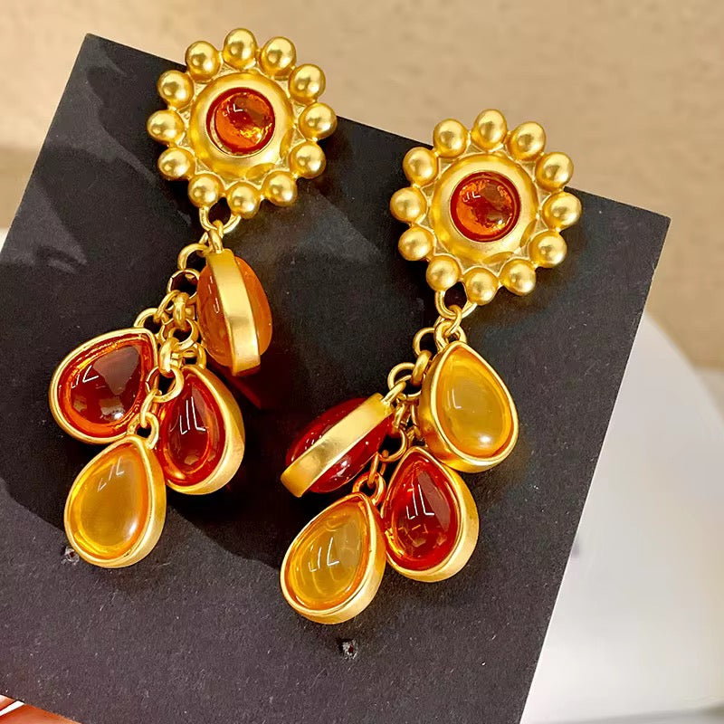 Boucles d’Oreilles Ambre - AVÉLORA