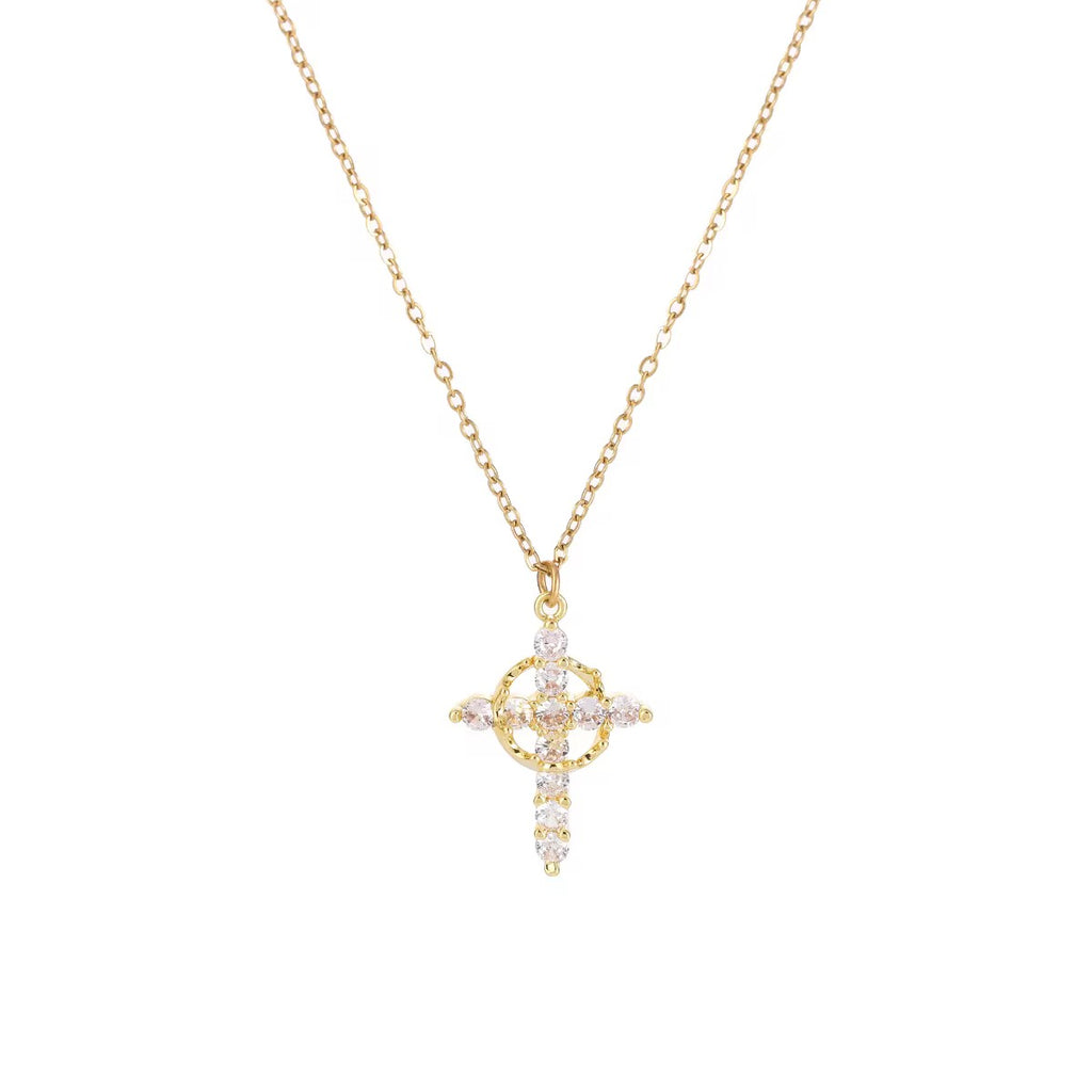 Collier Croix Élancia – AVÉLORA