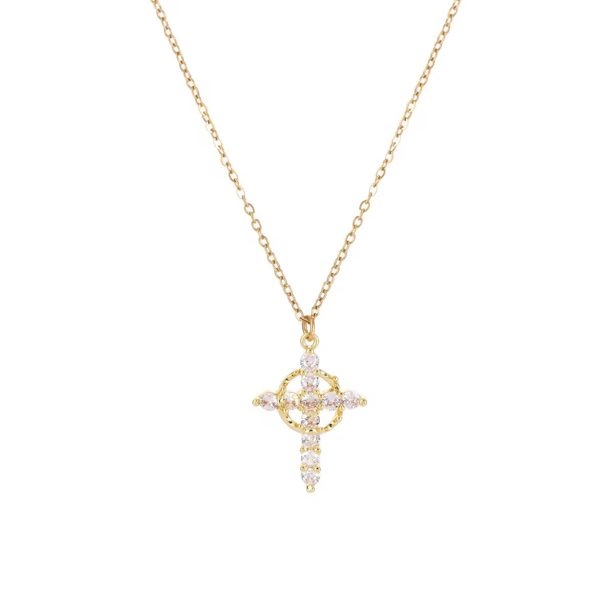 Collier Croix Élancia – AVÉLORA