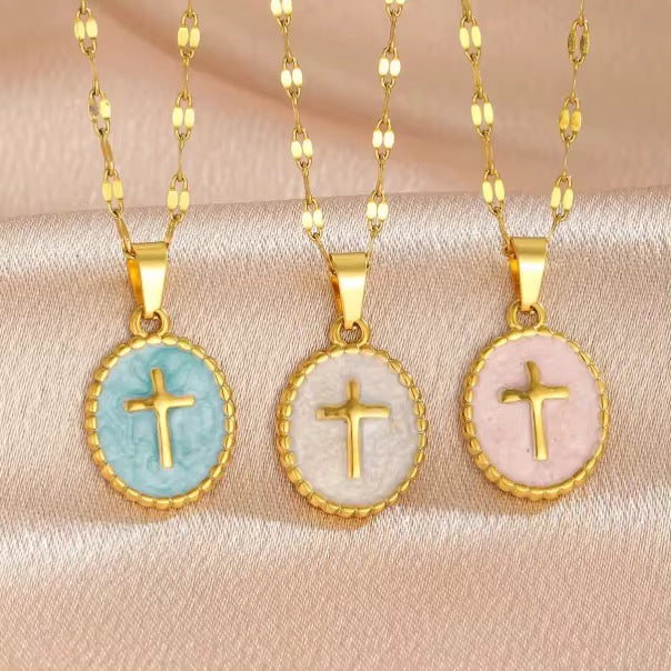 Collier Croix Tecna  – AVÉLORA