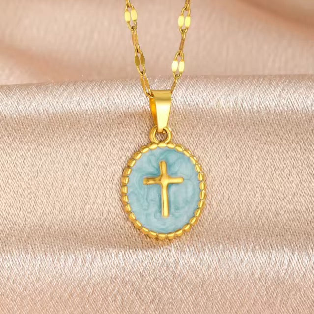 Collier Croix Tecna  – AVÉLORA