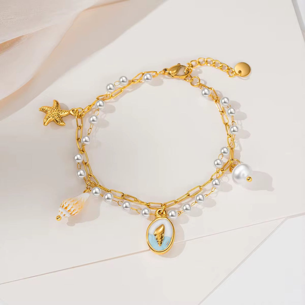 Bracelet Néréa Perlé – AVÉLORA