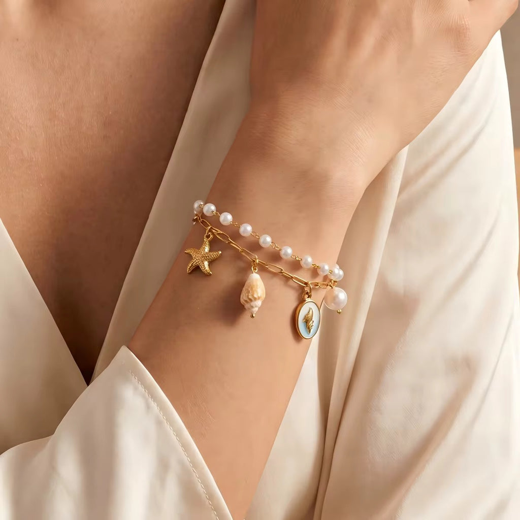 Bracelet Néréa Perlé – AVÉLORA
