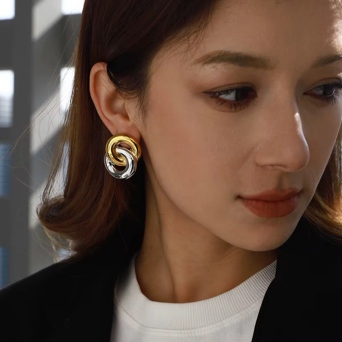Boucles d’Oreilles Éclat Européen – AVÉLORA