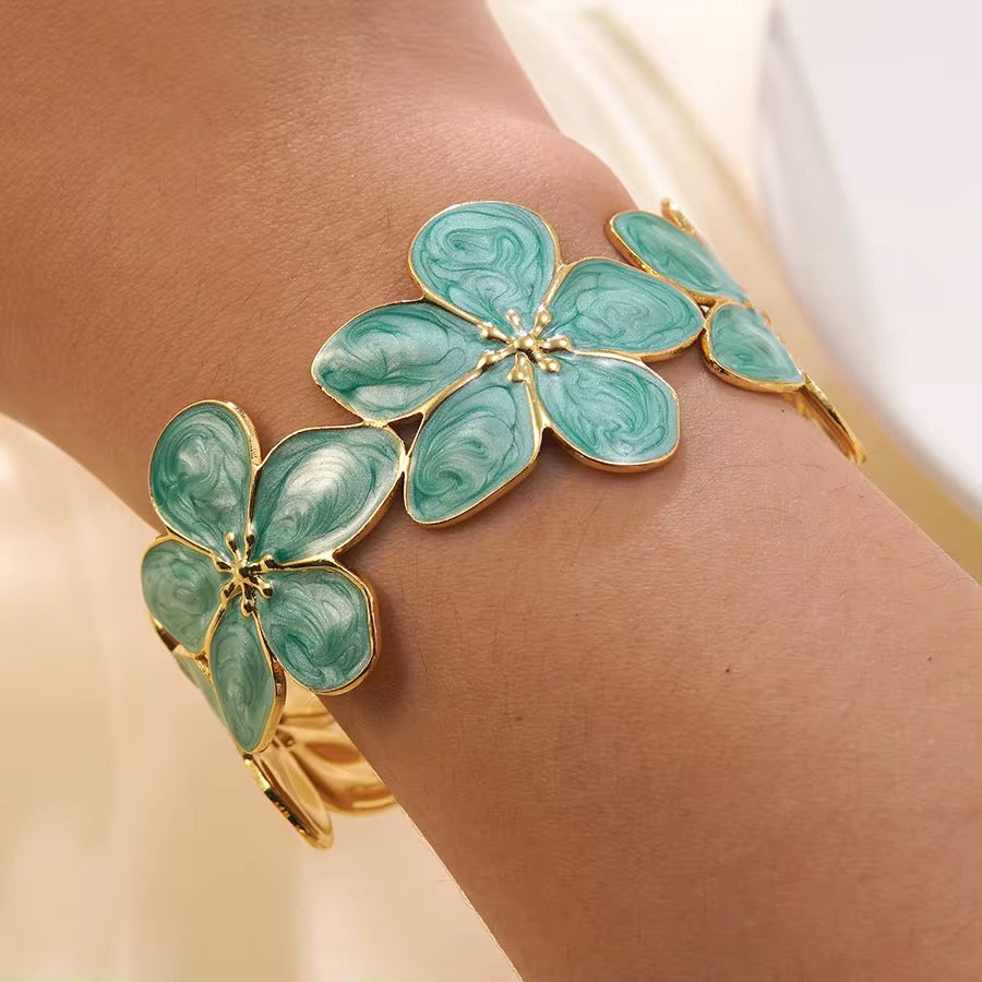 Bracelet Flora Chic Velvet– AVÉLORA