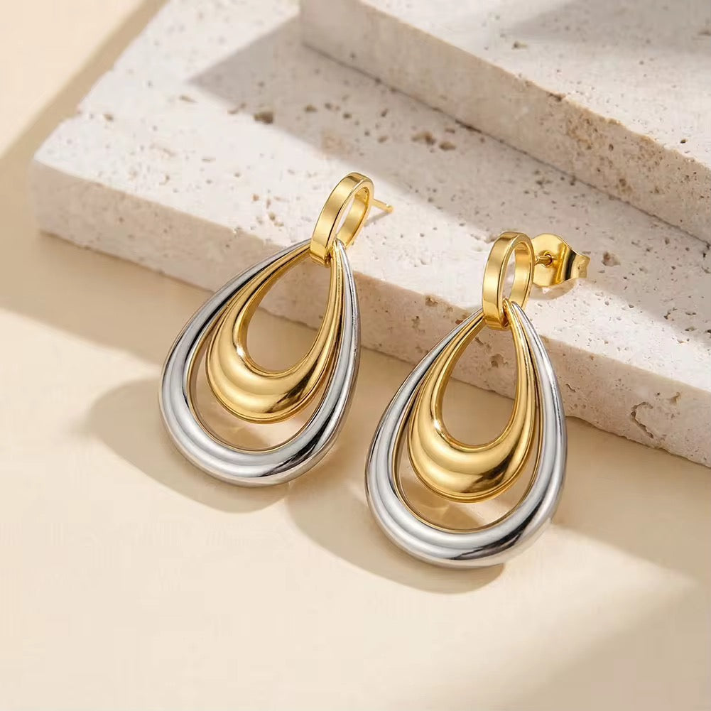 Boucles Goutte Noctis – AVÉLORA