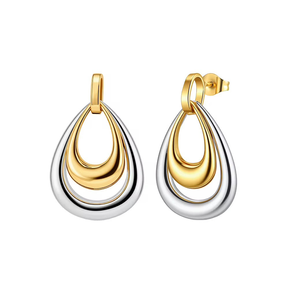 Boucles Goutte Noctis – AVÉLORA