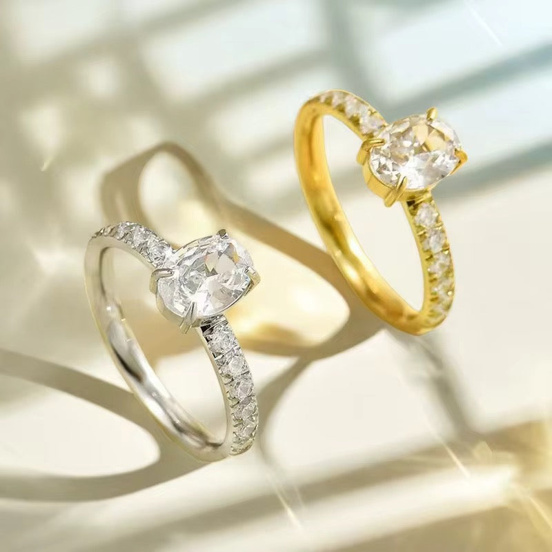Bague Éclat Diamant – AVÉLORA